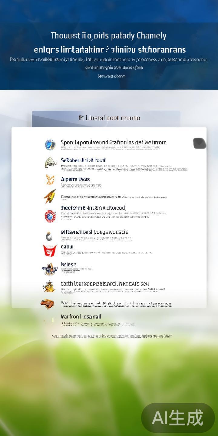 可信的第三方渠道：一些体育资讯平台或行业相关网站会